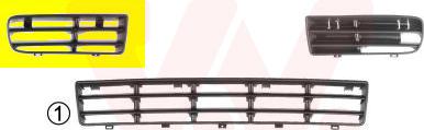 Van Wezel 5888592 - Ventilation Grille, bumper autospares.lv