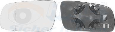 Van Wezel 5888831 - Mirror Glass, outside mirror autospares.lv