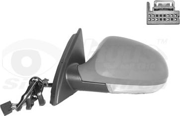 Van Wezel 5839817 - Outside Mirror autospares.lv