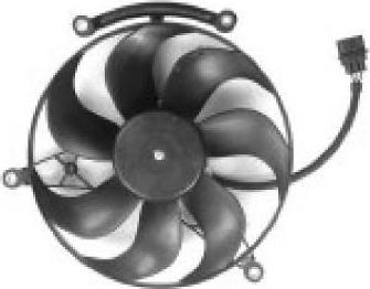 Van Wezel 5825747 - Fan, radiator autospares.lv