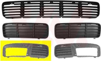 Van Wezel 5826594 - Ventilation Grille, bumper autospares.lv