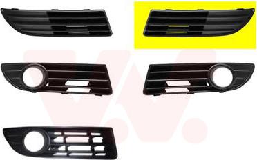 Van Wezel 5828591 - Ventilation Grille, bumper autospares.lv