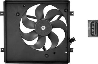 Van Wezel 5827746 - Fan, radiator autospares.lv