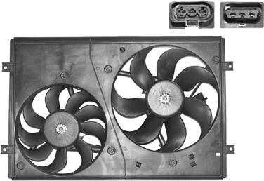 Van Wezel 5827748 - Fan, radiator autospares.lv