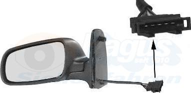 Van Wezel 5878807 - Outside Mirror autospares.lv