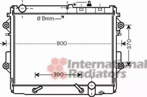 KOYORAD PL012204 - Radiator, engine cooling autospares.lv