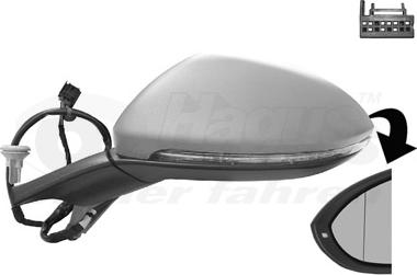 Van Wezel 5766807 - Outside Mirror autospares.lv