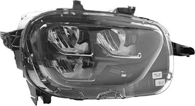 Van Wezel 0993964V - Headlight autospares.lv