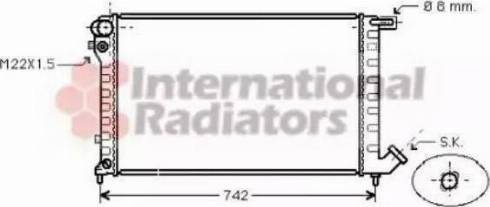 FPS 20 A54 - Radiator, engine cooling autospares.lv