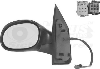 Van Wezel 0917807 - Outside Mirror autospares.lv