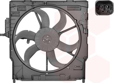 Van Wezel 0690746 - Fan, radiator autospares.lv