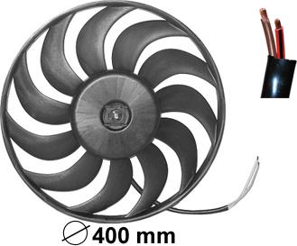 Van Wezel 0325747 - Fan, radiator autospares.lv