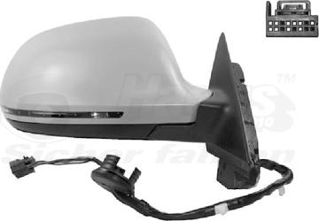 Van Wezel 0327808 - Outside Mirror autospares.lv