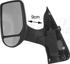 Van Wezel 1985801U - Outside Mirror autospares.lv