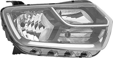 Van Wezel 1557962 - Headlight autospares.lv