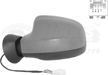 Van Wezel 1516817 - Outside Mirror autospares.lv