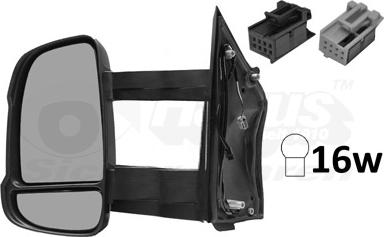 Van Wezel 1651825 - Outside Mirror autospares.lv