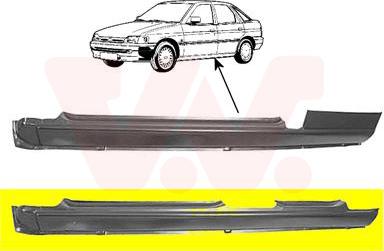 Van Wezel 1854104 - Foot Board, door sill autospares.lv