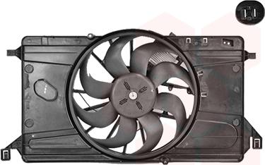 Van Wezel 1863747 - Fan, radiator autospares.lv