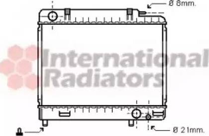 Van Wezel 30002163 - Radiator, engine cooling autospares.lv