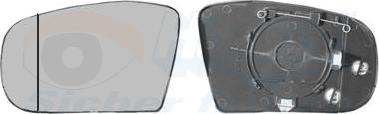 Van Wezel 3036835 - Mirror Glass, outside mirror autospares.lv