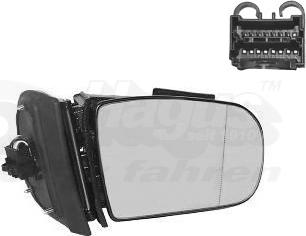 Van Wezel 3029816 - Outside Mirror autospares.lv