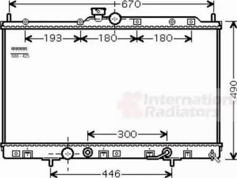 KOYORAD PL032590 - Radiator, engine cooling autospares.lv