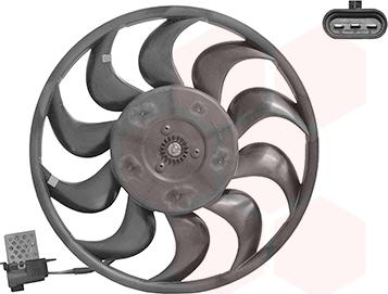 Van Wezel 3745745 - Fan, radiator autospares.lv