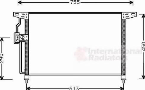 FPS 52 K123 - Condenser, air conditioning autospares.lv