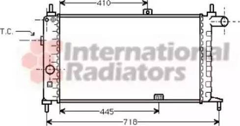 TEMPEST TP.15.63.2731 - Radiator Hose autospares.lv