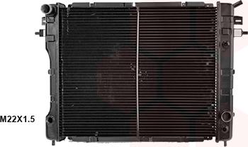 Van Wezel 37002089 - Radiator, engine cooling autospares.lv