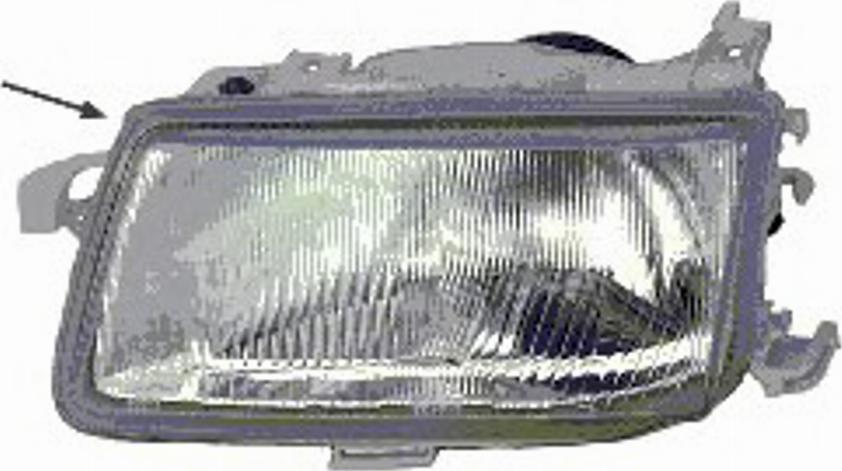 Van Wezel 3734941V - Headlight autospares.lv