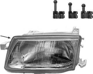 Van Wezel 3735941 - Headlight autospares.lv