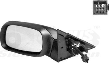 Van Wezel 3735807 - Outside Mirror autospares.lv