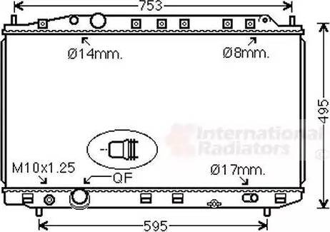 KOYORAD PL082835 - Radiator, engine cooling autospares.lv