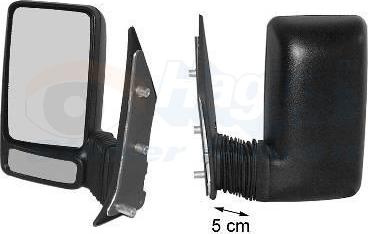 Van Wezel 2813802 - Outside Mirror autospares.lv