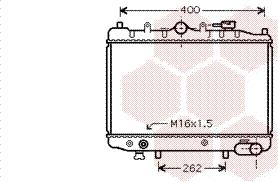 Van Wezel 27002023 - Radiator, engine cooling autospares.lv