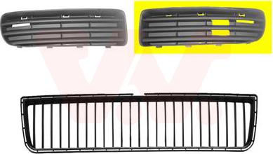 Van Wezel 7621591 - Ventilation Grille, bumper autospares.lv