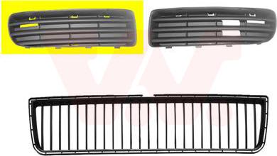 Van Wezel 7621592 - Ventilation Grille, bumper autospares.lv