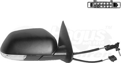 Van Wezel 7622804 - Outside Mirror autospares.lv