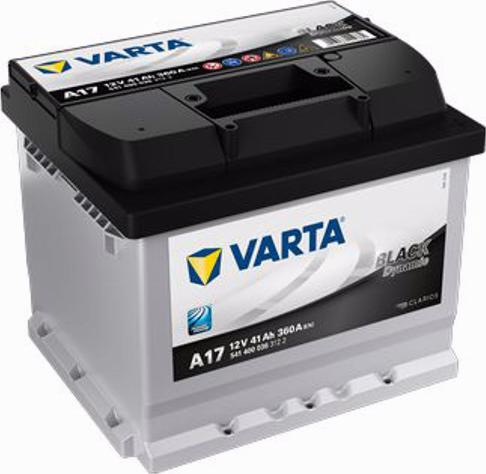 Varta 541400036 - Starter Battery autospares.lv