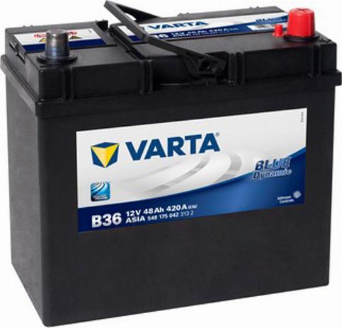 Varta 548175042 - Starter Battery autospares.lv