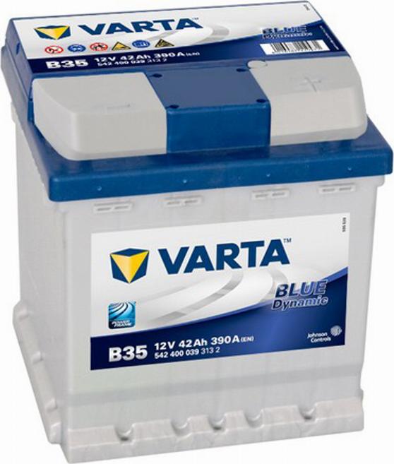 Varta 542400039 - Starter Battery autospares.lv