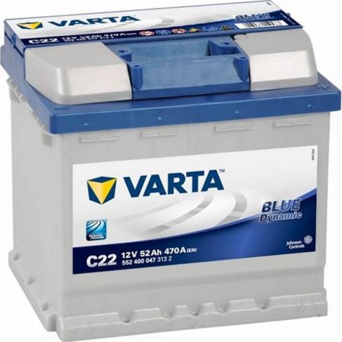 Varta 552400047 - Starter Battery autospares.lv