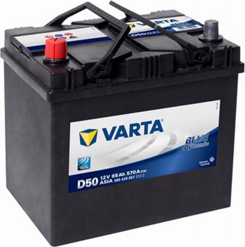 Varta 565420057 - Starter Battery autospares.lv