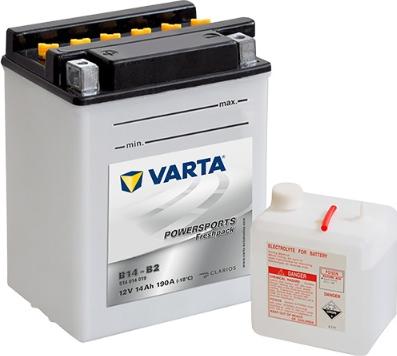 Varta 514014019I314 - Starter Battery autospares.lv