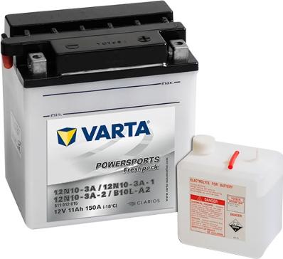 Varta 511012015I314 - Starter Battery autospares.lv