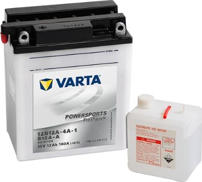 Varta 512011016I314 - Starter Battery autospares.lv