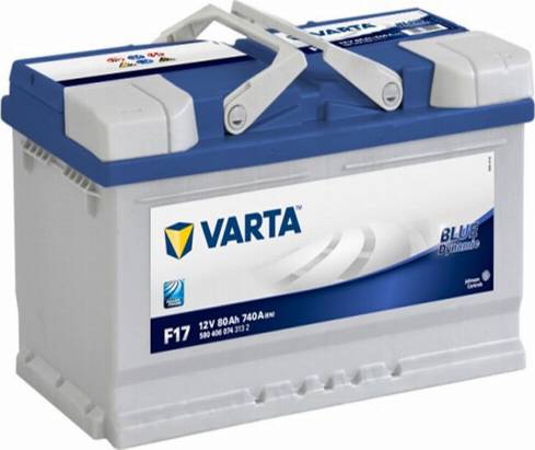 Varta 580406074 - Starter Battery autospares.lv