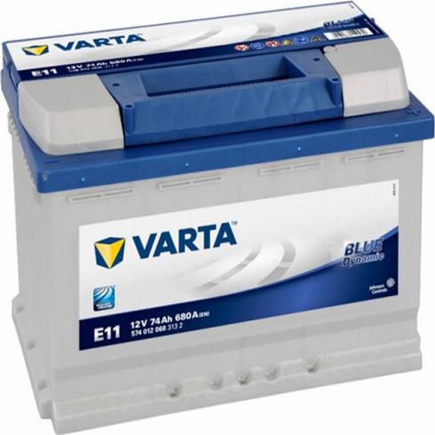 Varta 574012068 - Starter Battery autospares.lv